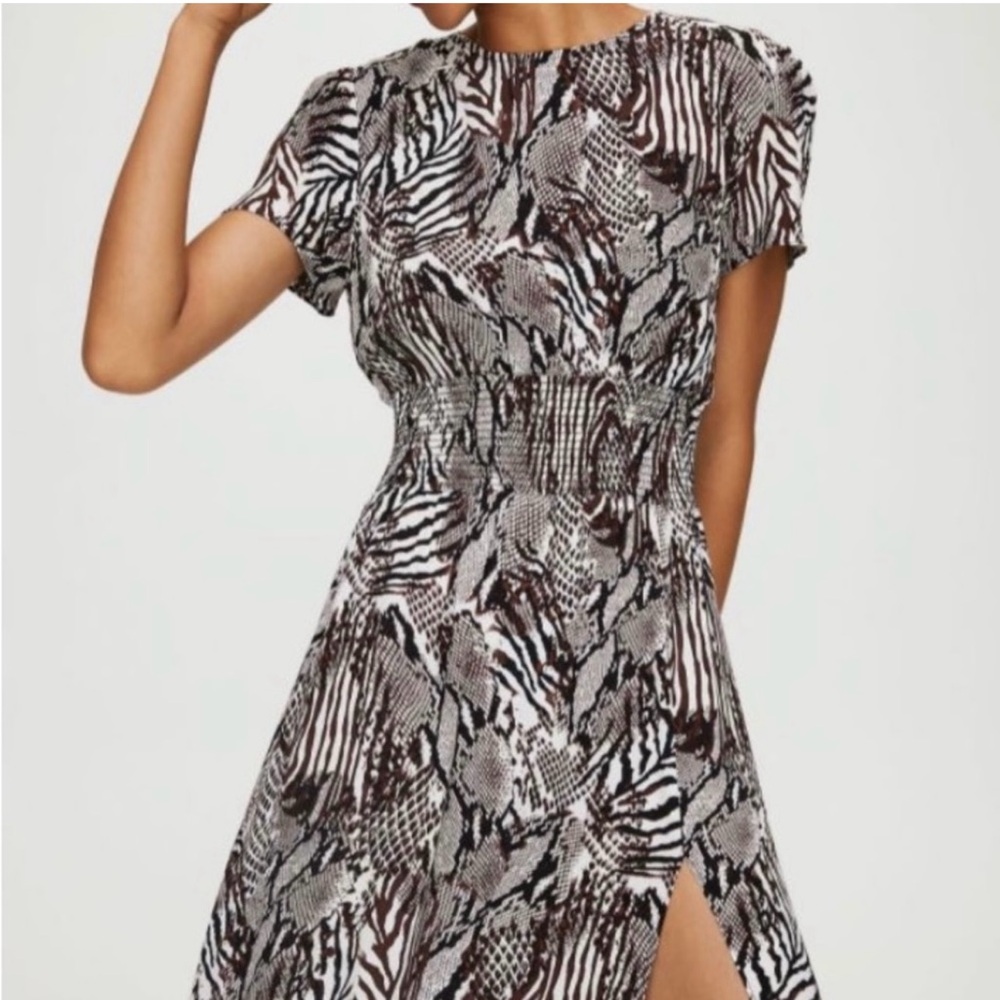 Wilfred Monochrome High Low Dress - Picture 2 of 8